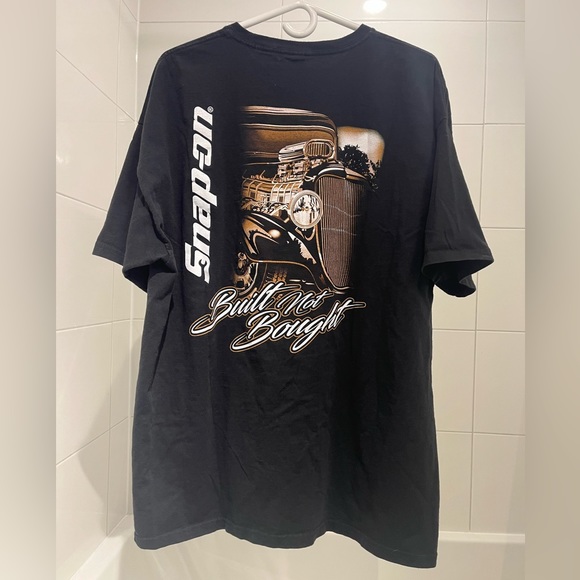 SNAP-ON BUILT NOT BOUGHT T-SHIRT - Picture 1 of 3